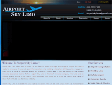 Tablet Screenshot of airportskylimo.com